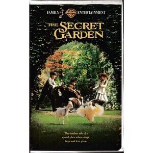 The Secret Garden (1993) Warner Bros VHS Rare NTSC Family Entertainment Tape